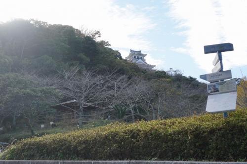 館山城跡でプチ観光