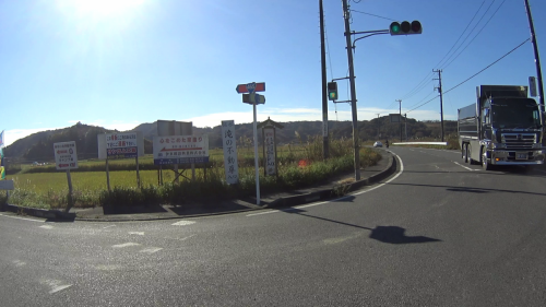 もみじロードの入り口です