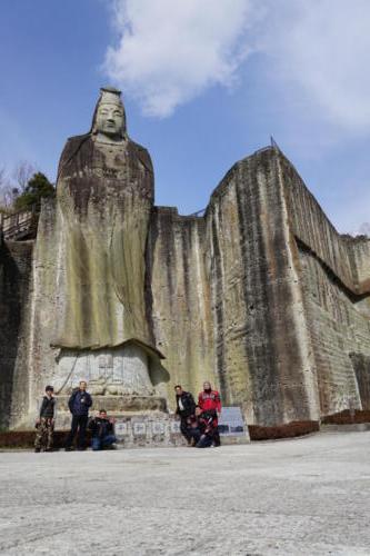 すぐ近くに平和観音もいらっしゃいます。名前を間違えないでね(笑