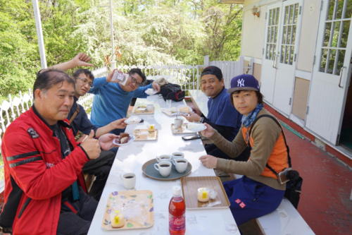 甘いものを食べながらマッタリちぅ