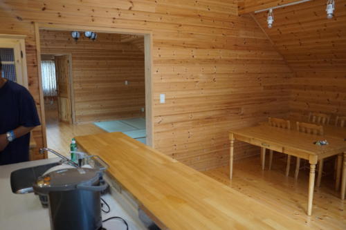 まだ早い時間ですが、アメリカキャンプ村へ到着