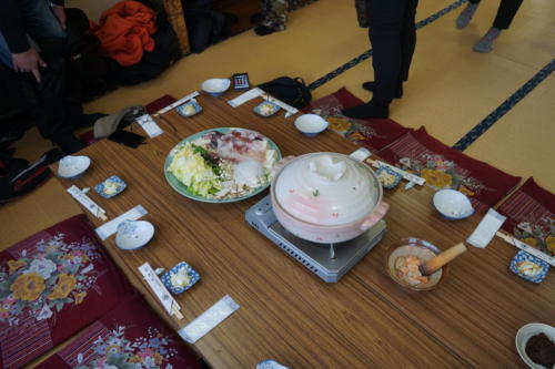 今日の目的、アンコウのどぶ汁です