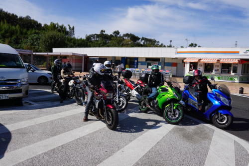 さあ、ツーリング開始です