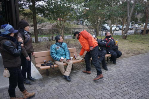 サービスエリアで解散！